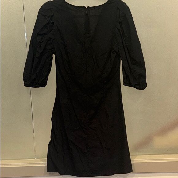 Black 3/4 Sleeve Long Sleeve Dress - Picture 3 of 6